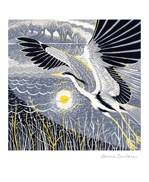 At Full Stretch Blank Art Card