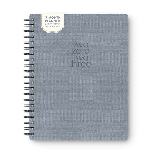 Studio Oh! 2023 17-Month Baxter Planner | Leisure Blue
