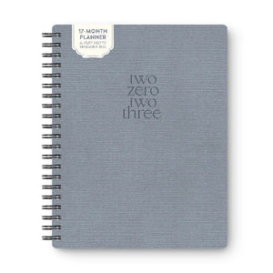 Studio Oh! 2023 17-Month Baxter Planner | Leisure Blue
