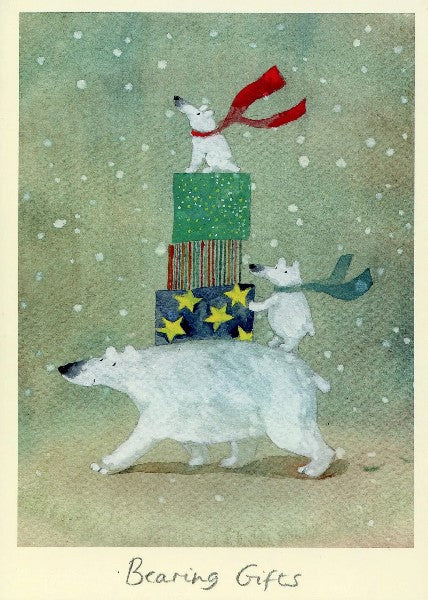 Bearing Gifts Christmas Card