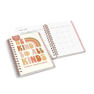 Studio Oh! 2023 12-Month Tabbed Spiral Planner | Be Kind To All Kinds