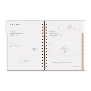 Studio Oh! 2023 12-Month Tabbed Spiral Planner | Be Kind To All Kinds