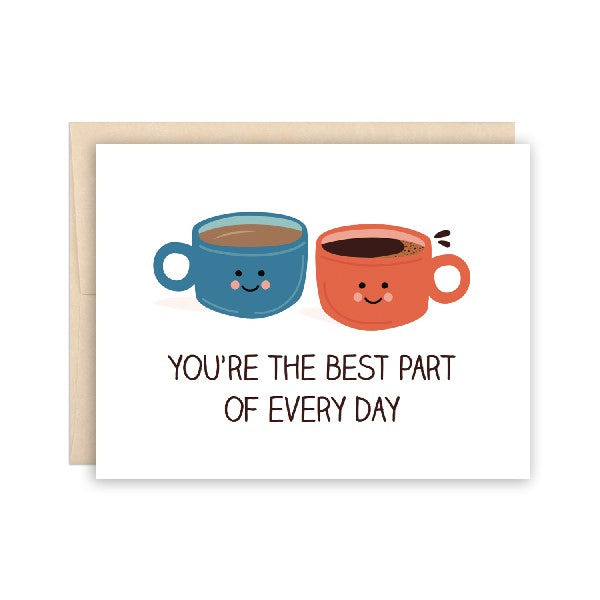 Coffee Love Anniversary Card