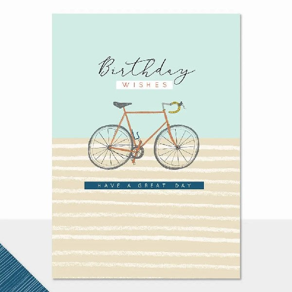 Bike Birthday Wishes Card