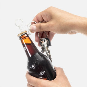 Bike Bottle Opener Keyring