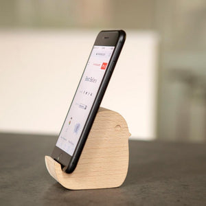 Bird - Wooden Phone Stand