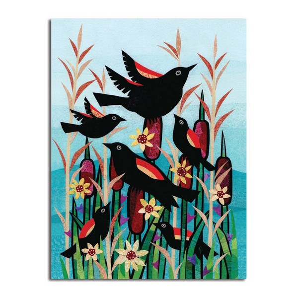 Blackbird Cattail - 2837