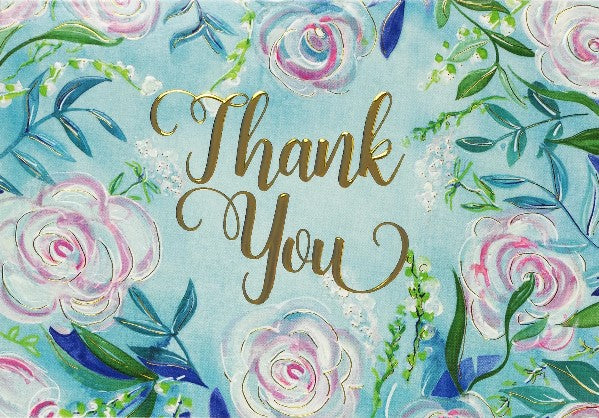 Blue Dreams Thank You Notecards