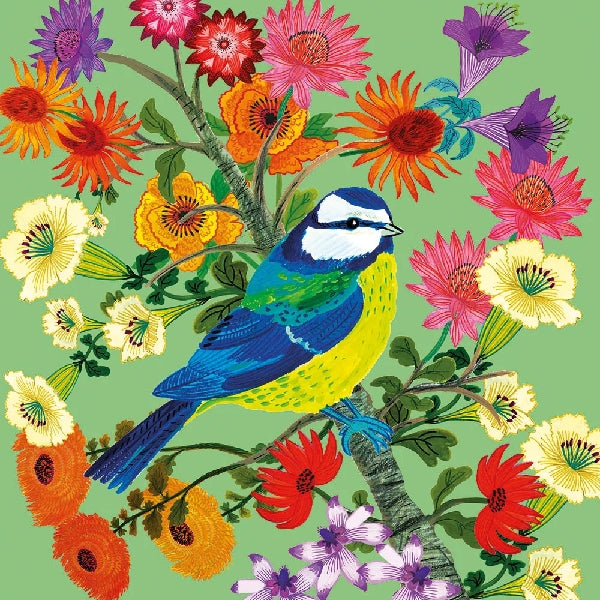 Blue Tit Blank Art Card