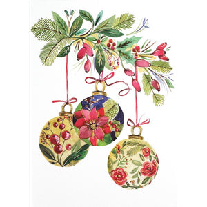 Botanical Ornaments Boxed Holiday Cards