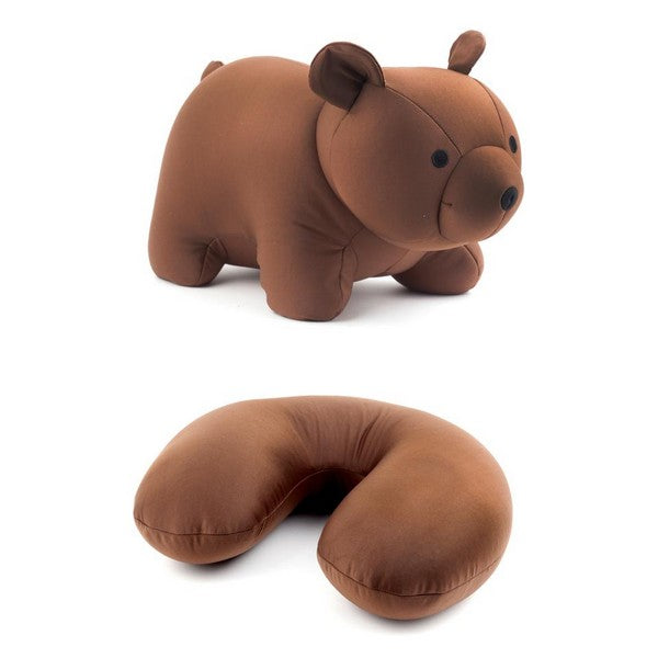Brown Bear Travel Pillow