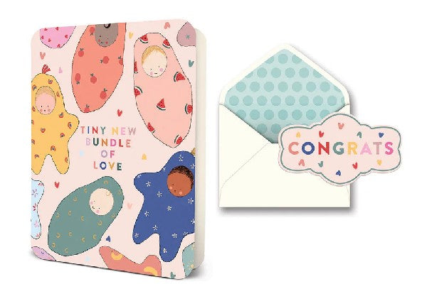Bundle Of Love Baby Card