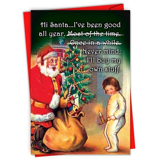 Good All Year Christmas Card