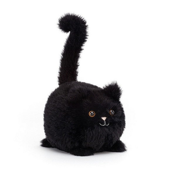 Jellycat Black Kitten Caboodle Plush