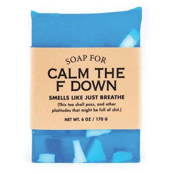 Calm The F Down Bar Soap