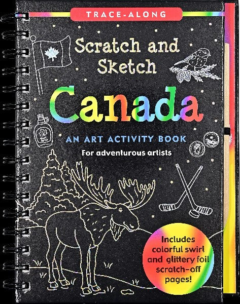 Scratch & Sketch Activity Book | Canada