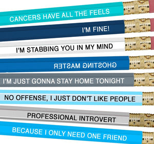 Whiskey River Astrology Pencils | Cancer