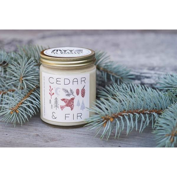 8oz Candle - Cedar & Fir