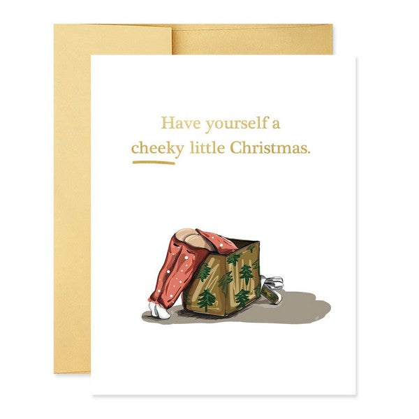 Cheeky Little Christmas Holiday Card