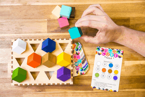 Chroma Cube Logic Game
