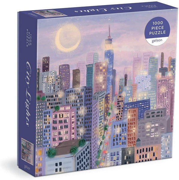 Galison 1000 Piece Puzzle | City Lights