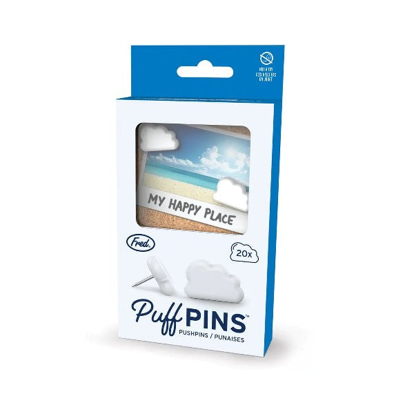 Cloud Puff Push Pins