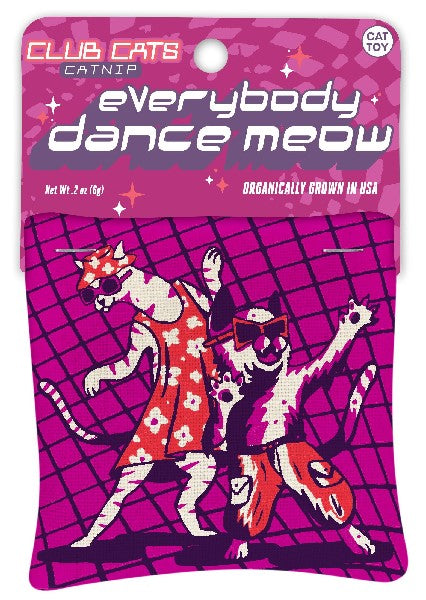 Blue Q Catnip Toy | Everybody Dance Meow