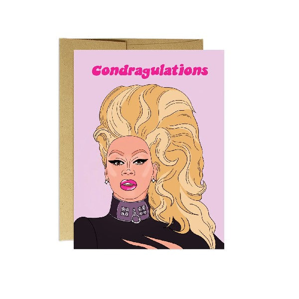 Condragulations Congrats Card