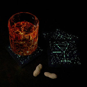 Glow in the Dark Bar Coasters