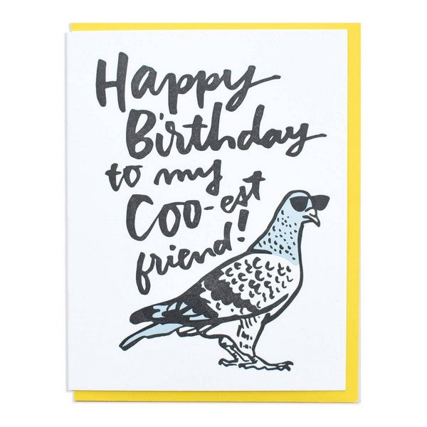 Coo-est Friend Birthday Card