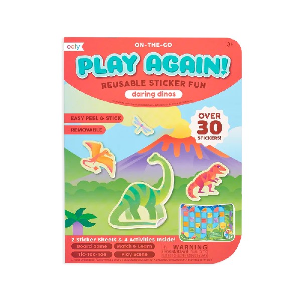 Ooly Reusable Sticker Kit | Daring Dinos