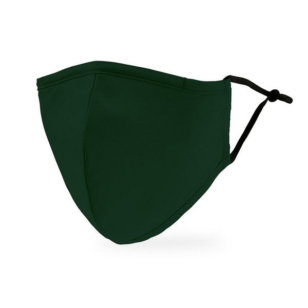 Dark Green Adult Face Mask