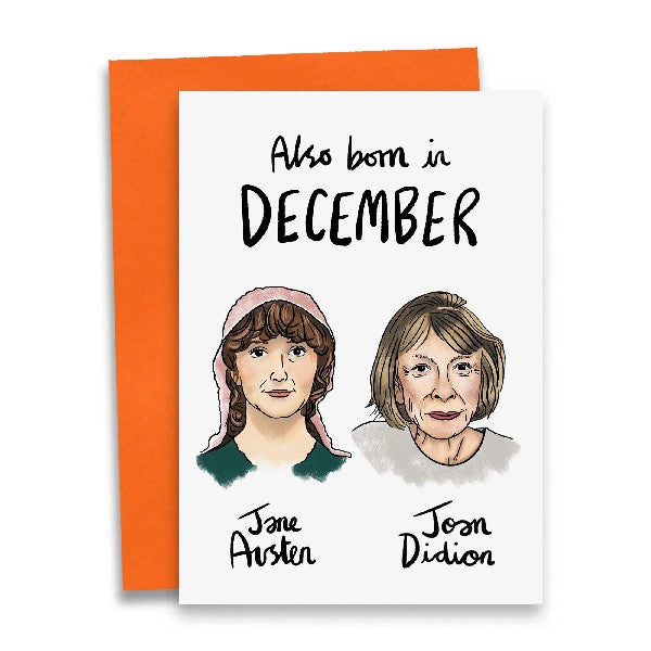 Born In December Birthday Card