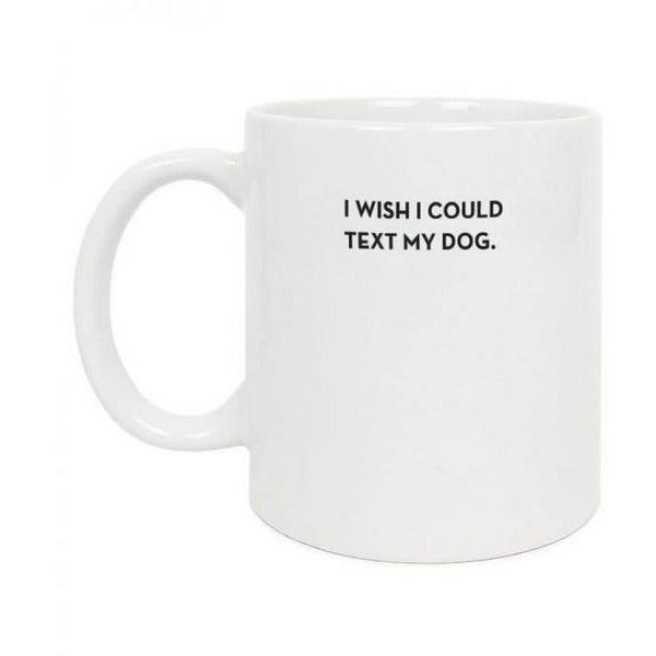 Dog Text - Mug