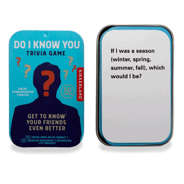 Do I Know You Trivia Game
