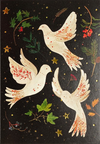 Doves Of Peace Boxed Holiday Cards