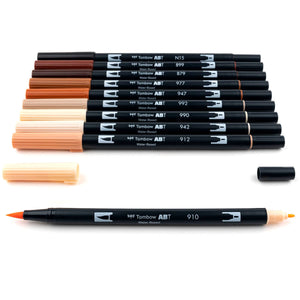 Tombow Portrait Dual Brush Pen Set