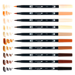 Tombow Portrait Dual Brush Pen Set