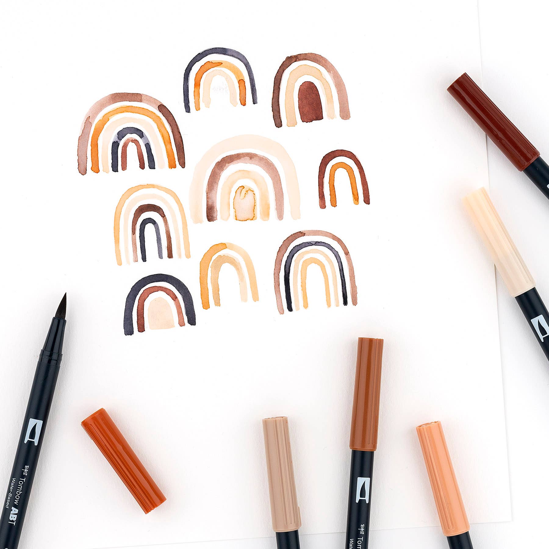 Tombow Portrait Dual Brush Pen Set