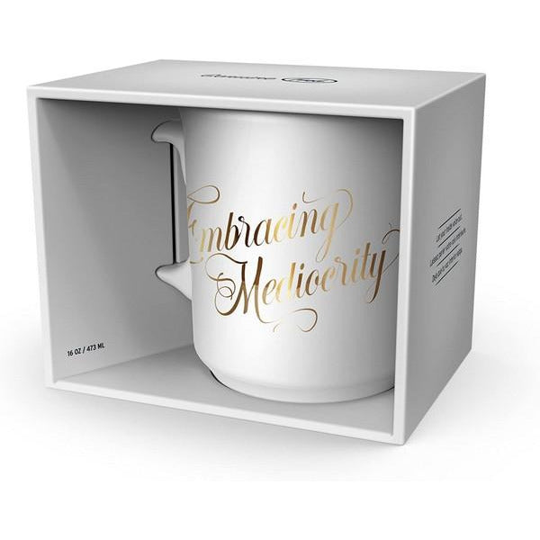 Embracing Mediocrity - Mug