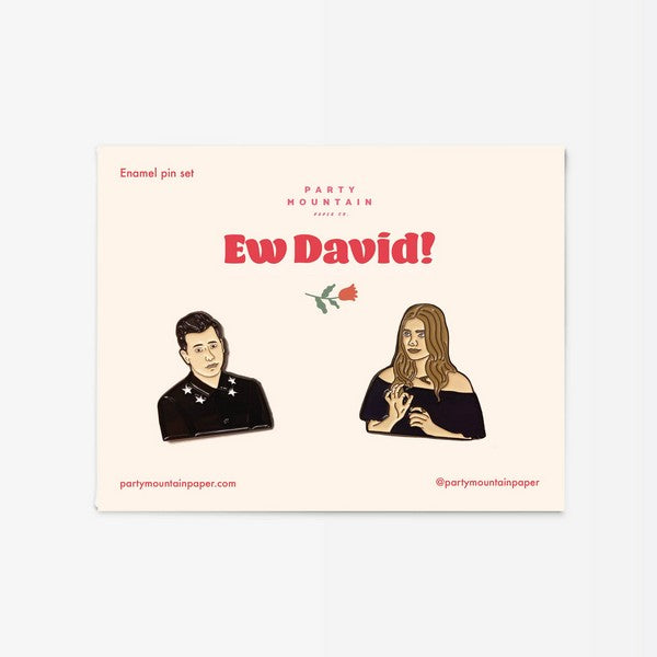 Ew David - Enamel Pin Set