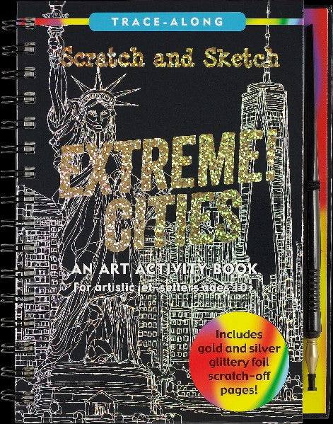 Scratch & Sketch Activity Book | Extreme Cities