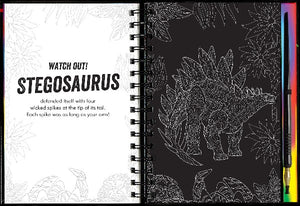 Scratch & Sketch Activity Book | Extreme Dinosaurs