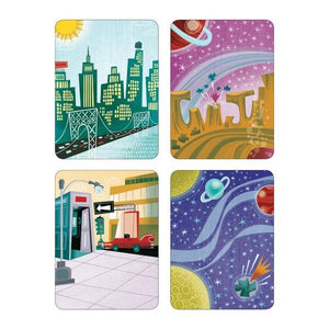 Magnetic Play Set Superhero | Backgrounds | The Gifted Type