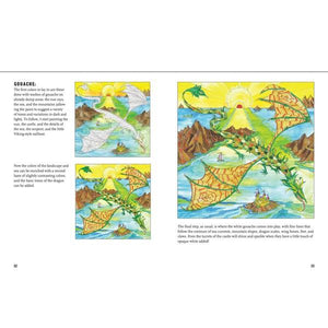 How To Draw Dragons | Creative And DIY Books | The Gifted Type