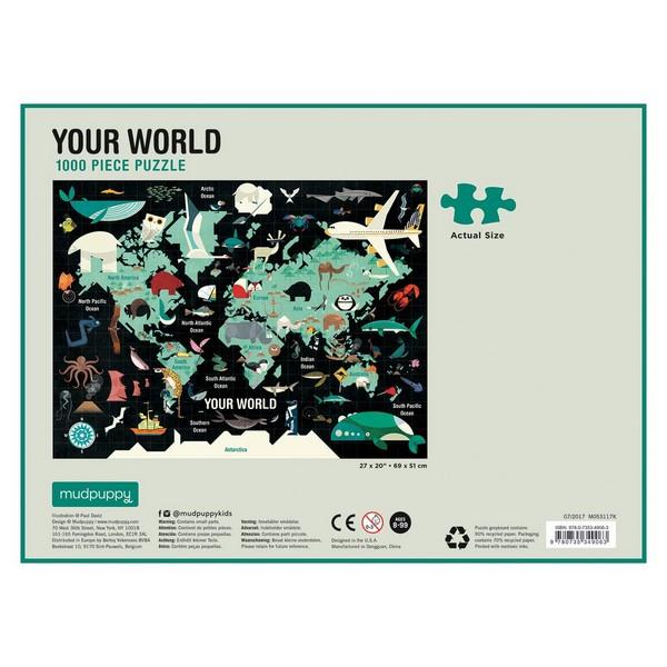Mudpuppy 1000 PIece Puzzle | Your World
