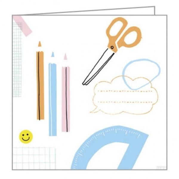 Boxed Notecards Fliptop Mini Cut + Paste Set Of 16 | The Gifted Type