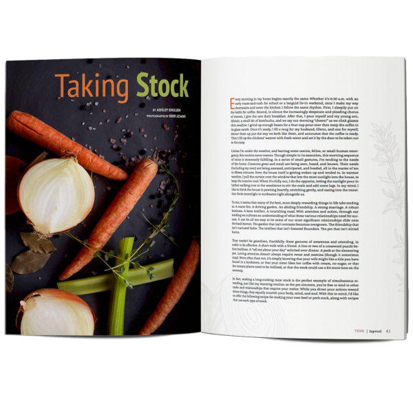 Taproot - Issue 32: Tend | The Gifted Type