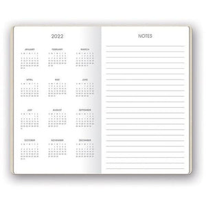 Pearl Shimmer Mini Planner - 17 Month