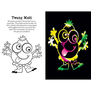 Monsters Scatch And Sketch | Activity Book | The Gifted Type